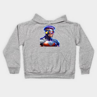 Telepathic Warrior: Controlling Enemies with Thoughts Kids Hoodie